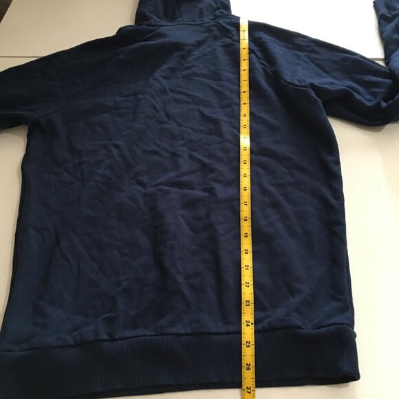 Under Armour Mens Small Blue Loose Sweatshirt Hoodie pullover - Picture 7 of 7